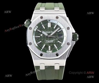 Audemars Piguet Royal Oak Offshore Diver 15710 Green Dial Watch Replica